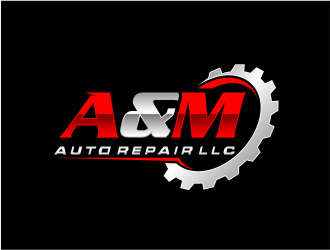 A&M Auto Repair LLC logo design by evdesign