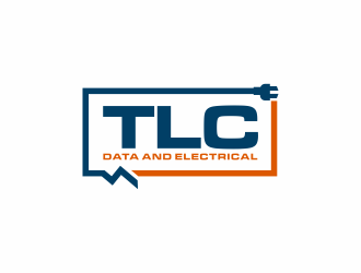TLC Data and Electrical logo design by menanagan