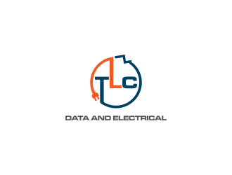 TLC Data and Electrical logo design by RIANW