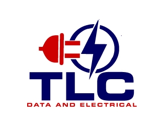 TLC Data and Electrical logo design by AamirKhan