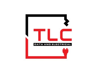 TLC Data and Electrical logo design by er9e
