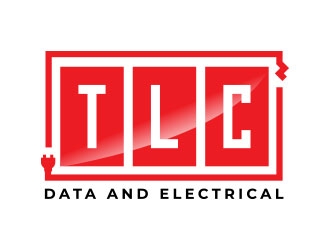 TLC Data and Electrical logo design by er9e