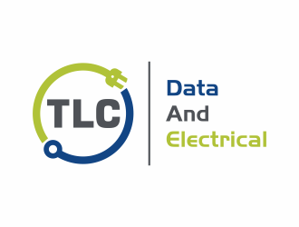 TLC Data and Electrical logo design by agus