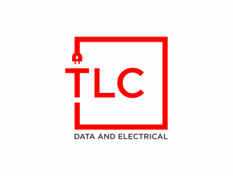 TLC Data and Electrical logo design by InitialD