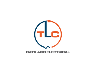 TLC Data and Electrical logo design by oke2angconcept