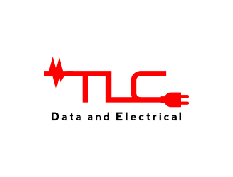 TLC Data and Electrical logo design by BlessedArt