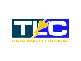 TLC Data and Electrical logo design by cahyobragas