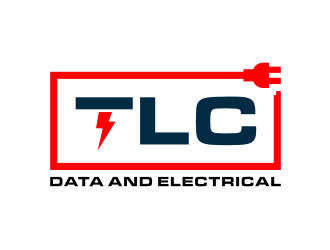 TLC Data and Electrical logo design by puthreeone