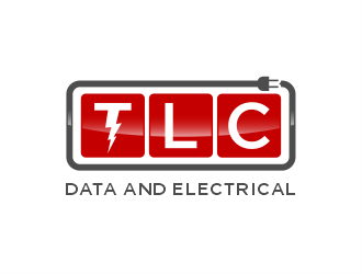 TLC Data and Electrical logo design by evdesign