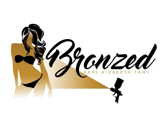 Bronzed Babe Airbrush Tans logo design by AamirKhan