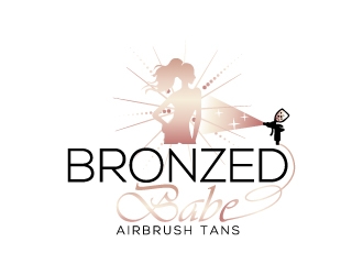 Bronzed Babe Airbrush Tans logo design by MUSANG
