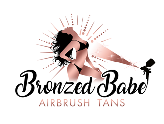 Bronzed Babe Airbrush Tans Logo Design