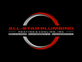 All-Star Plumbing, Heating & Cooling, Inc. logo design by salis17