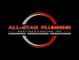 All-Star Plumbing, Heating & Cooling, Inc. logo design by salis17