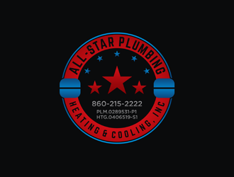 All-Star Plumbing, Heating & Cooling, Inc. logo design by ArRizqu