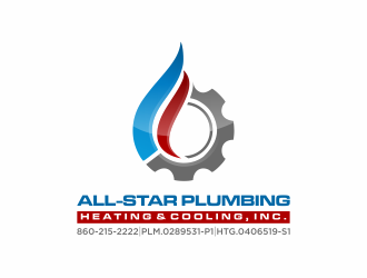 All-Star Plumbing, Heating & Cooling, Inc. logo design by InitialD