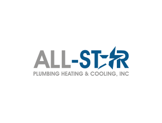 All-Star Plumbing, Heating & Cooling, Inc. logo design by vostre