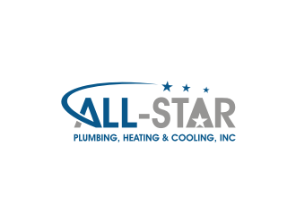 All-Star Plumbing, Heating & Cooling, Inc. logo design by vostre