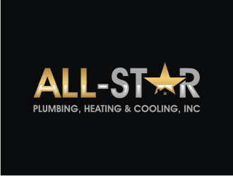 All-Star Plumbing, Heating & Cooling, Inc. logo design by vostre