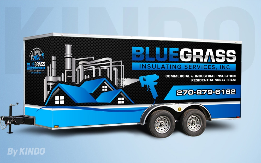 Bluegrass Insulating Services, Inc logo design by Kindo