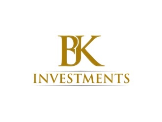 B. K. Investments logo design by agil