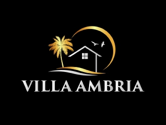 VILLA AMBRIA logo design by AamirKhan