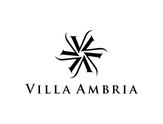 VILLA AMBRIA logo design by cintoko