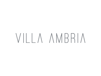 VILLA AMBRIA logo design by tukangngaret