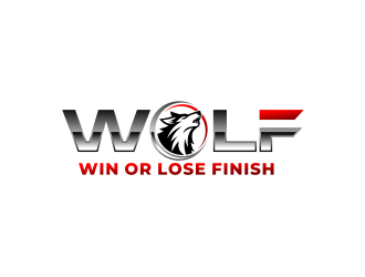 W.O.L.F. (Win or Lose Finish) logo design by mutafailan
