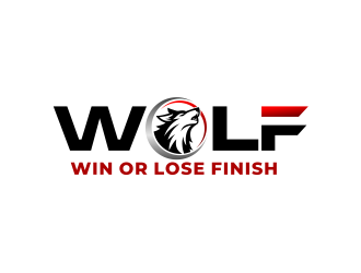 W.O.L.F. (Win or Lose Finish) logo design by mutafailan