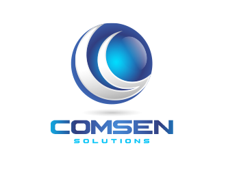 ComSen Solutions logo design by thedila