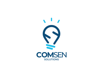ComSen Solutions logo design by pel4ngi