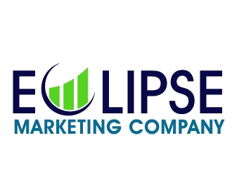 Eclipse Marketing Company possibly EMC  logo design by PMG
