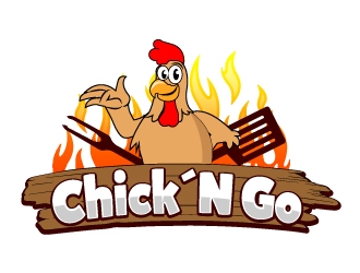 Chick´N Go logo design by AamirKhan