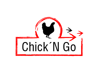 Chick´N Go logo design by SOLARFLARE
