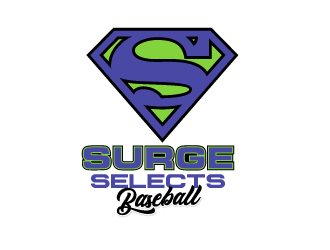 Surge Selects baseball  logo design by axel182