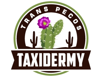 Trans Pecos Taxidermy logo design by LucidSketch