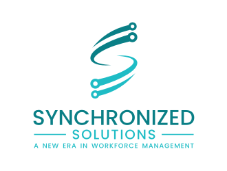 Synchronized Solutions logo design by larasati