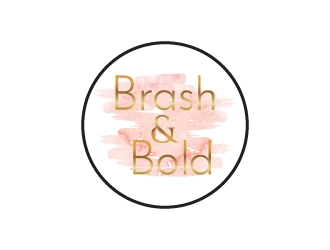 Brash & Bold logo design by GRB Studio