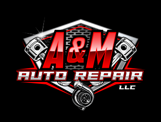 A&M Auto Repair LLC logo design by scriotx