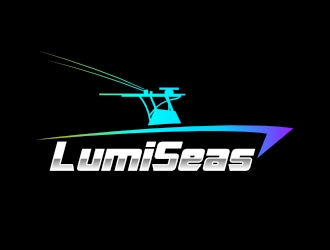 LumiSeas logo design by shikuru