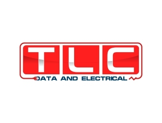 TLC Data and Electrical logo design by rizuki