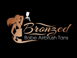 Bronzed Babe Airbrush Tans logo design by DreamLogoDesign