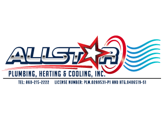 All-Star Plumbing, Heating & Cooling, Inc. logo design by IanGAB