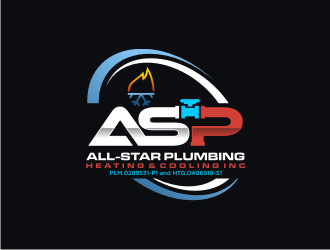 All-Star Plumbing, Heating & Cooling, Inc. logo design by tejo