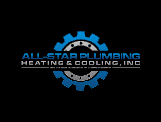 All-Star Plumbing, Heating & Cooling, Inc. logo design by Sheilla