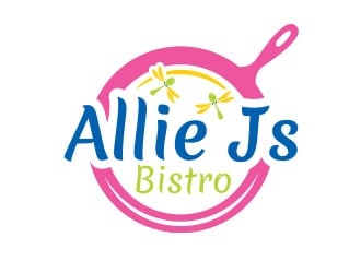Allie Js Bistro logo design by yippiyproject