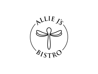 Allie Js Bistro logo design by changcut
