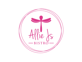 Allie Js Bistro logo design by hopee