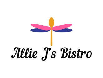 Allie Js Bistro logo design by Aster